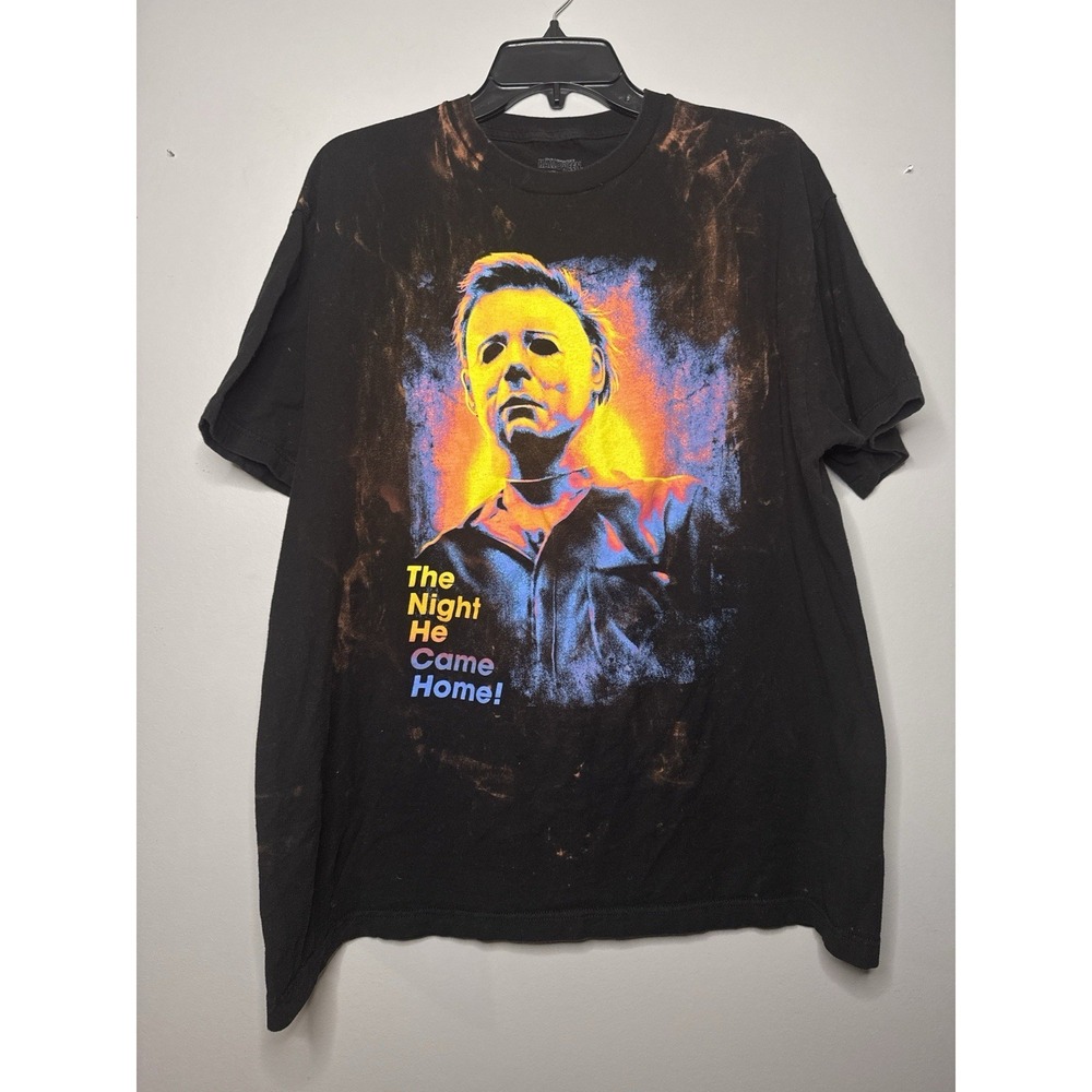 Halloween Michael Myers The Night He Came Home Graphic T Shirt XL Horror